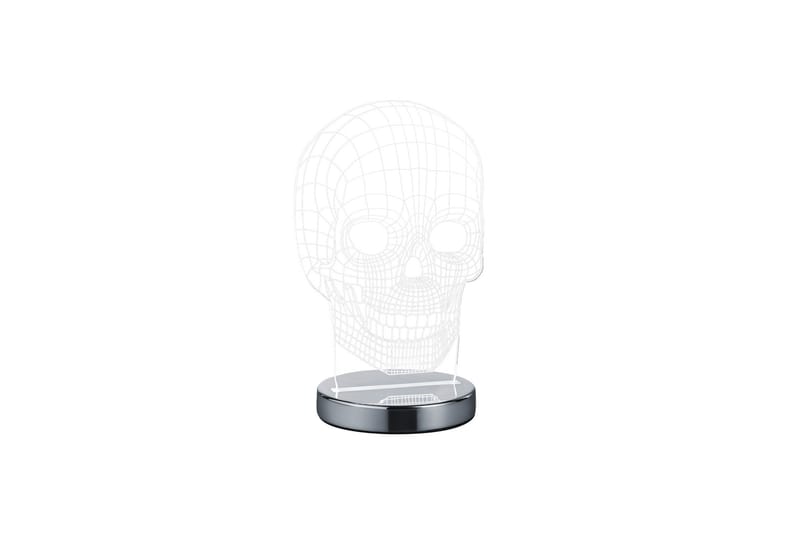 Trio skull bordlampe LED - Krom - Belysning - Lamper & indendørsbelysning - Bordlampe