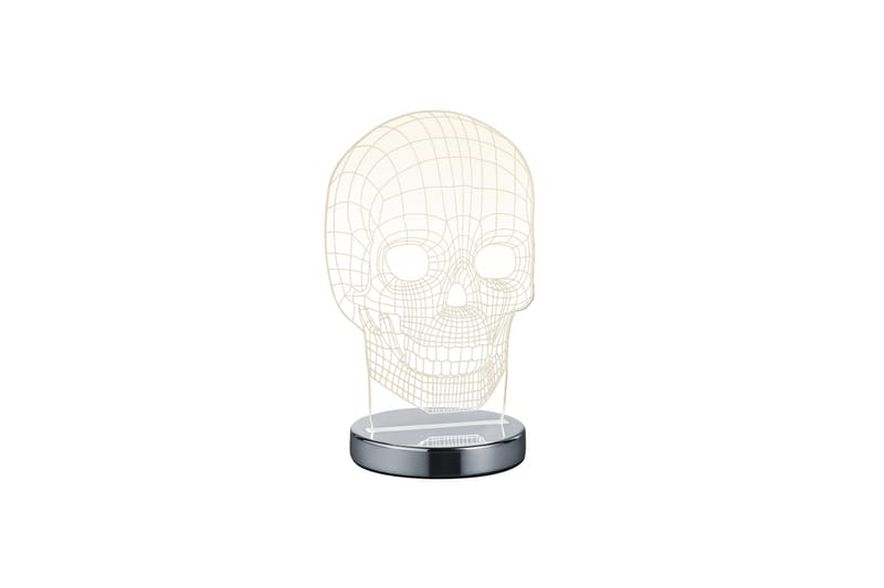 Trio skull bordlampe LED - Krom - Belysning - Lamper & indendørsbelysning - Bordlampe