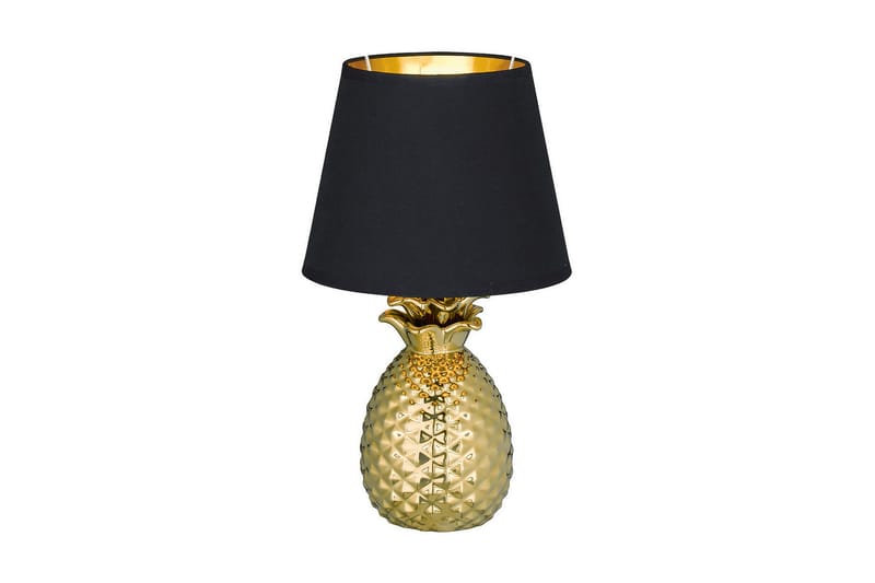 Trio Pineapple Bordlampe - Guld / sort - Belysning - Lamper & indendørsbelysning - Bordlampe