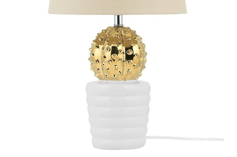 Velise bordlampe 26 cm - Guld - Soveværelse lampe - Bordlampe