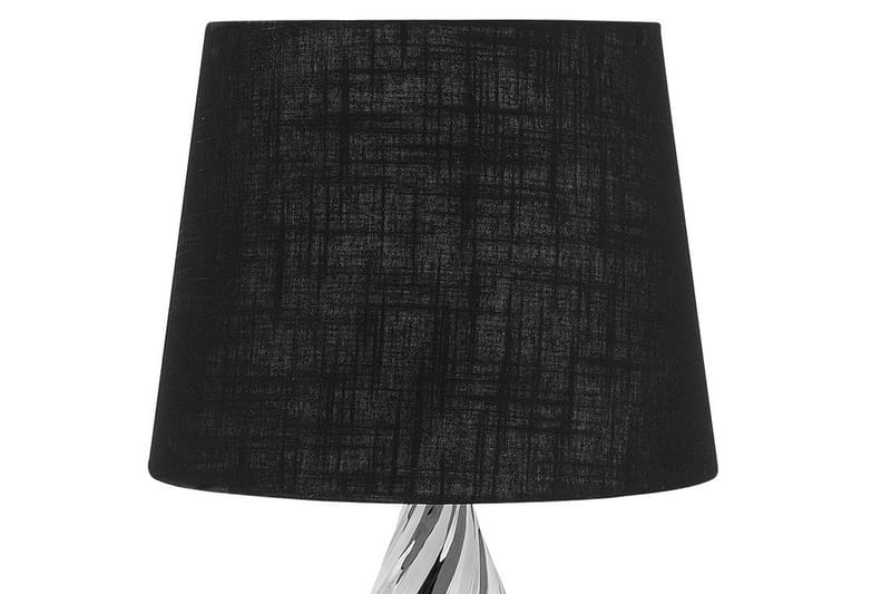 Visela Bordlampe 36 cm - Sølv - Soveværelse lampe - Bordlampe