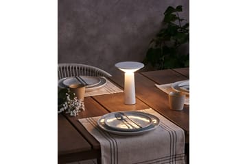 Bukada LED Bordlampe 19 cm - Hvid - Belysning - Lamper & indendørsbelysning - Bordlampe