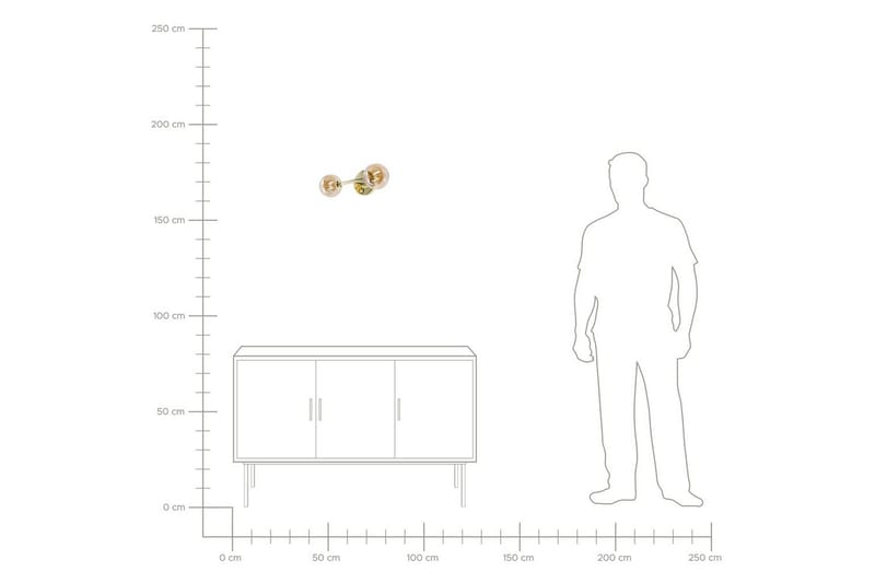 Capramis Væglampe G9 - Guld - Belysning - Lamper & indendørsbelysning - Sengelampe - Sengelampe væg