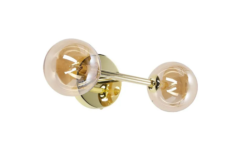 Capramis Væglampe G9, Guld