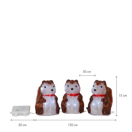 Crystalo dekorationsfigur - brun - Belysning - Lamper & indendørsbelysning - Dekorativ belysning