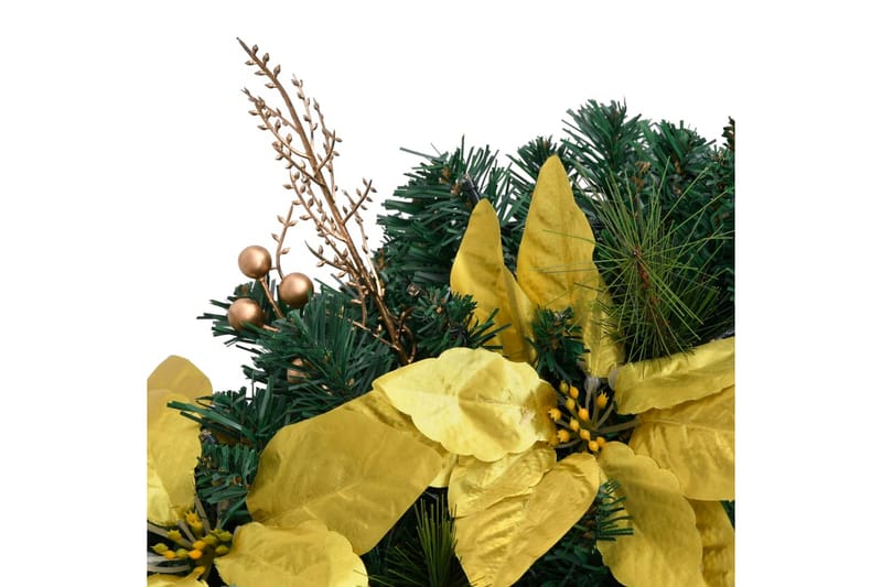 Juleguirlande Med Led-Lys 2,7 M Pvc Grøn - Belysning - Julebelysning - Øvrig julebelysning