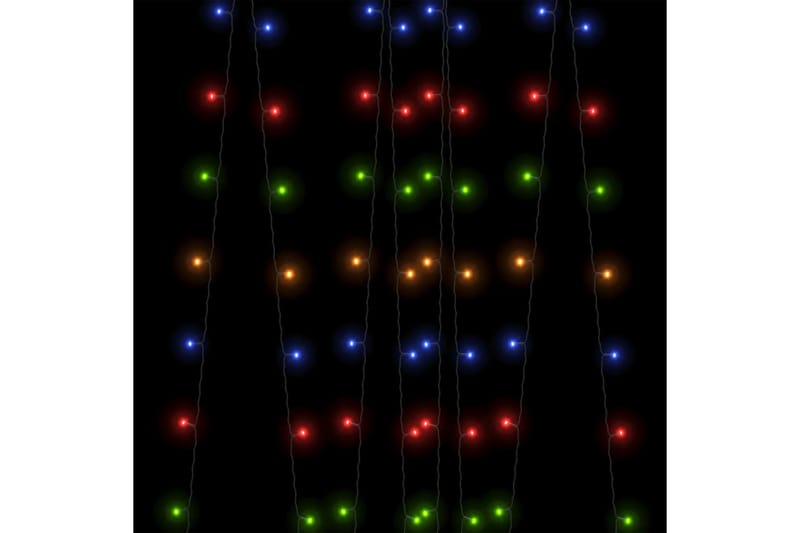soldrevne lyskæder 5 stk. 5x200 LED'er inde/ude farverig - Belysning - Julebelysning - Øvrig julebelysning