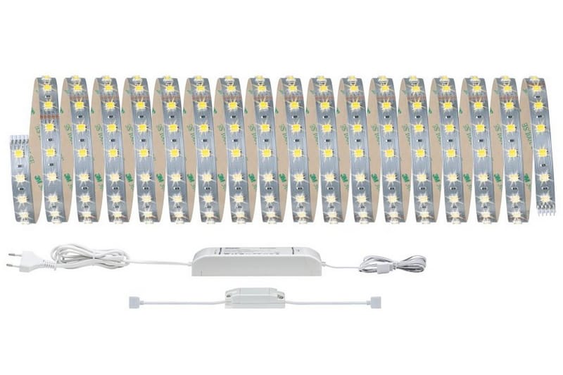 Paulmann LED-strip - Hvid - Dekorativ belysning - Trappebelysning - Bogreolsbelysning - Lyskæde