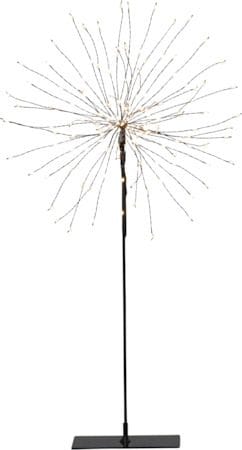Firework indendørs dekorationsbelysning 25 cm - Sort - Belysning - Lamper & indendørsbelysning - Dekorativ belysning