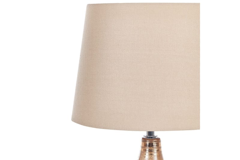 Galatea Bordlampe 47 cm E14 - Bronze/Beige - Belysning - Lamper & indendørsbelysning - Vindueslampe - Vindueslampe på fod