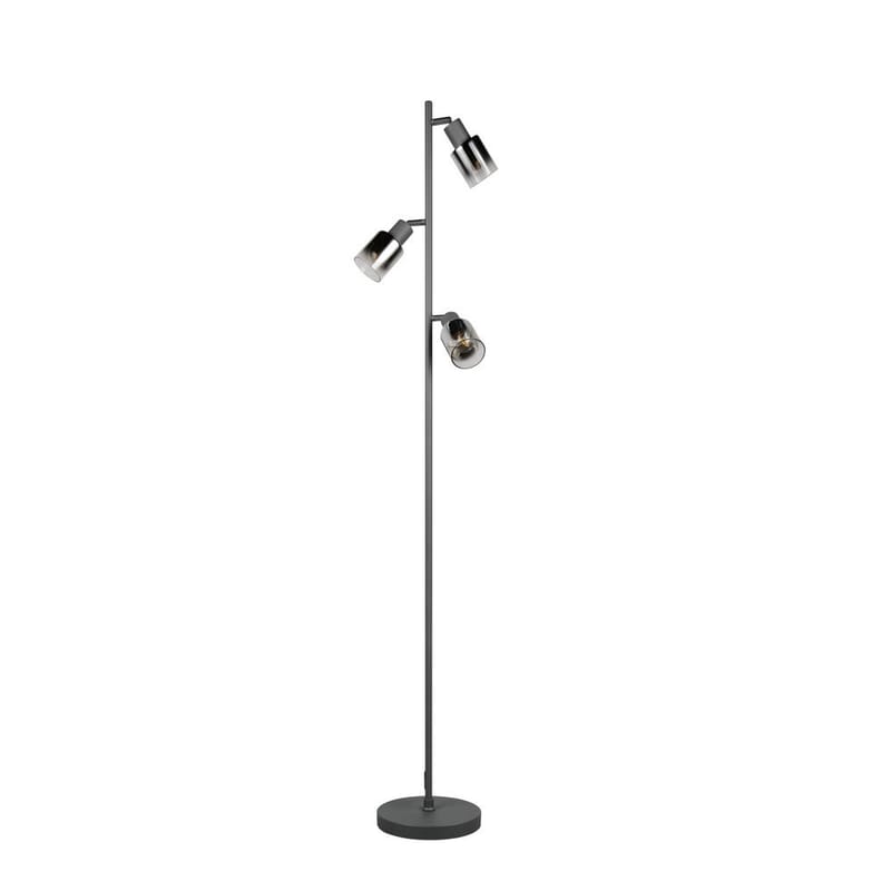 Golvlampa TRIO Cadiz Trio Lighting Black, Chrome - Belysning - Lamper & indendørsbelysning - Soveværelse lampe