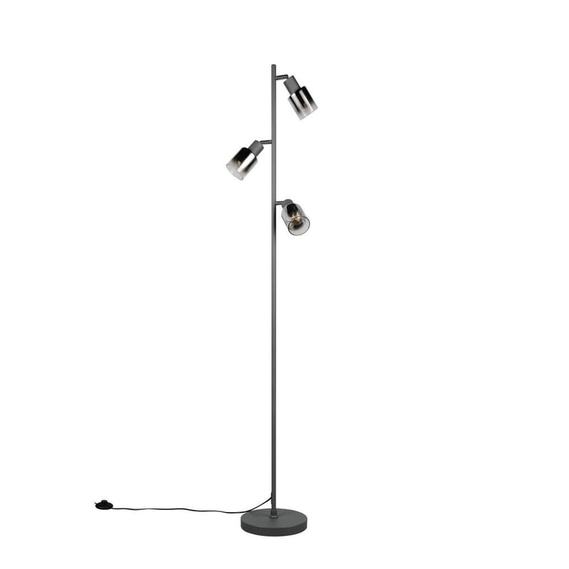 Golvlampa TRIO Cadiz Trio Lighting Black, Chrome - Belysning - Lamper & indendørsbelysning - Soveværelse lampe