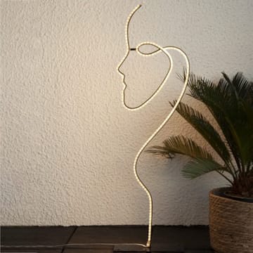 Grafico silhuet-dekorationsbelysning 85 cm - sort - Belysning - Lamper & indendørsbelysning - Dekorativ belysning