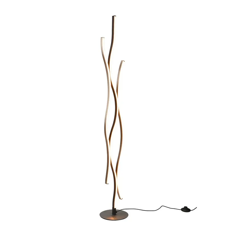 Gulvlampe Blaze - Børstet aluminium - Belysning - Lamper & indendørsbelysning - Soveværelse lampe