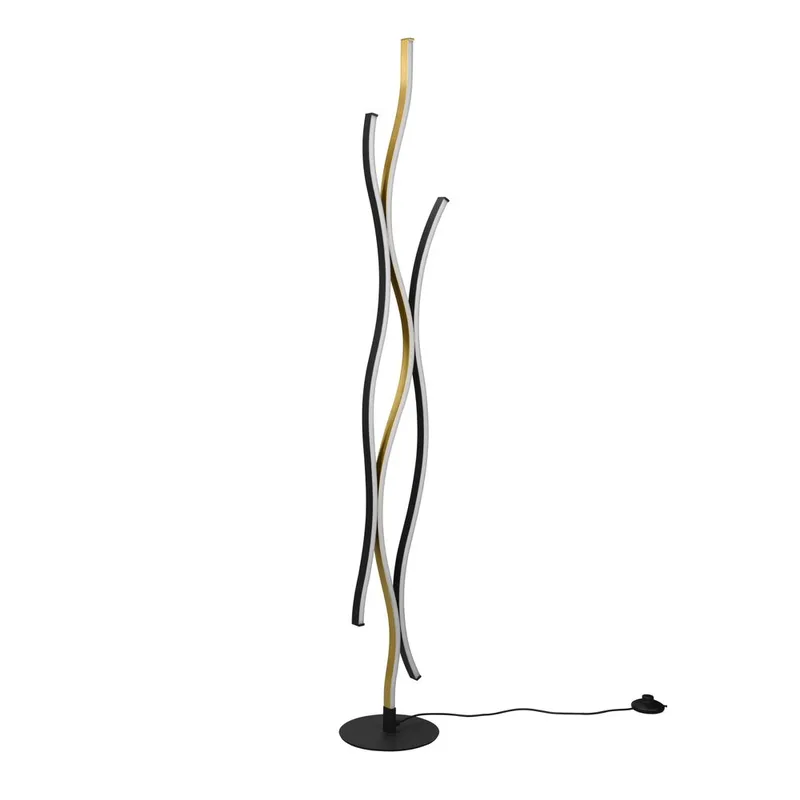 Gulvlampe Blaze - Mat messing - Belysning - Lamper & indendørsbelysning - Soveværelse lampe