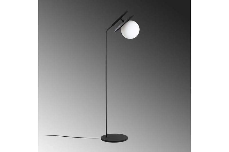 Gulvlampe Cartin Sort - Sort - Belysning - Lamper & indendørsbelysning - Soveværelse lampe