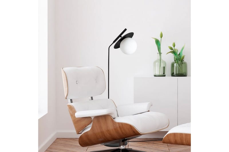 Gulvlampe Cartin Sort - Sort - Belysning - Lamper & indendørsbelysning - Soveværelse lampe