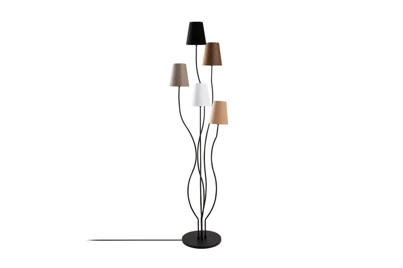 Gulvlampe Crestor Multifarvet / Bløde Farver, Multifarvet / Bløde Farver