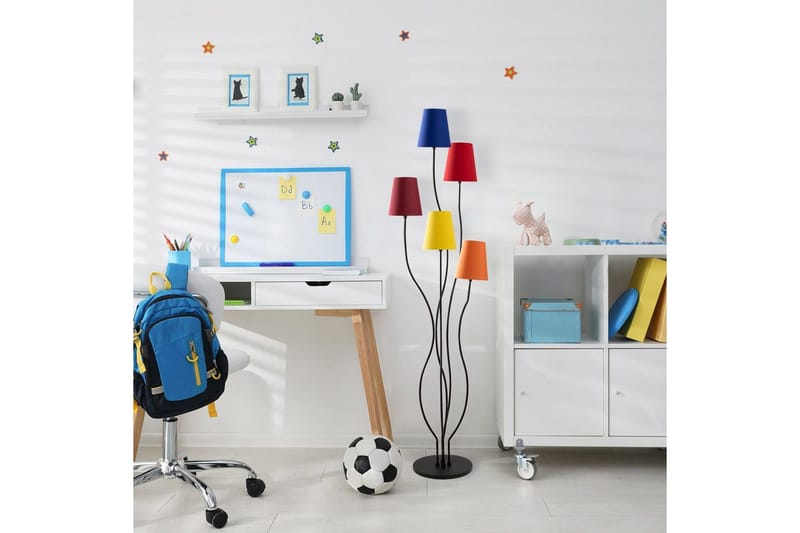 Gulvlampe Crestor Multifarvet / Fyldige Farver - Multifarvet / Fyldige Farver - Belysning - Lamper & indendørsbelysning - Soveværelse lampe