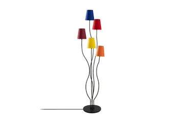 Gulvlampe Crestor Multifarvet / Fyldige Farver - Multifarvet / Fyldige Farver - Belysning - Lamper & indendørsbelysning - Soveværelse lampe