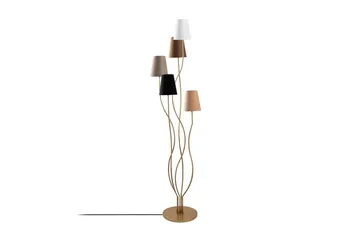 Gulvlampe Crestor Multifarvet / Mørke Farver - Multifarvet / Mørke Farver - Belysning - Lamper & indendørsbelysning - Soveværelse lampe