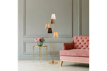 Gulvlampe Crestor Multifarvet / Mørke Farver - Multifarvet / Mørke Farver - Belysning - Lamper & indendørsbelysning - Soveværelse lampe
