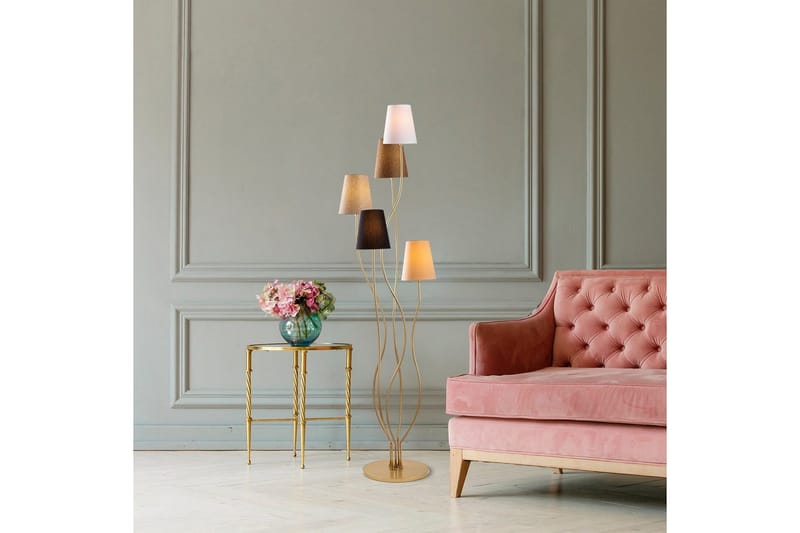 Gulvlampe Crestor Multifarvet / Mørke Farver - Multifarvet / Mørke Farver - Belysning - Lamper & indendørsbelysning - Soveværelse lampe