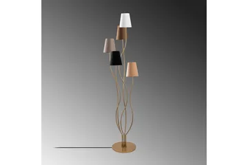 Gulvlampe Crestor Multifarvet / Mørke Farver - Multifarvet / Mørke Farver - Belysning - Lamper & indendørsbelysning - Soveværelse lampe