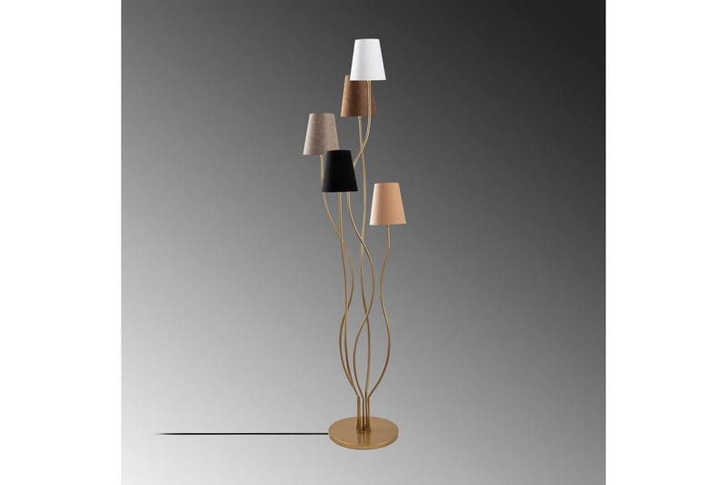Gulvlampe Crestor Multifarvet / Mørke Farver - Multifarvet / Mørke Farver - Belysning - Lamper & indendørsbelysning - Soveværelse lampe