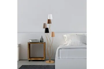 Gulvlampe Crestor Multifarvet / Mørke Farver - Multifarvet / Mørke Farver - Belysning - Lamper & indendørsbelysning - Soveværelse lampe