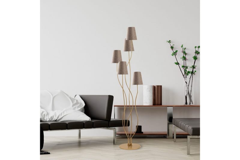 Gulvlampe Crestor Rany / Beige - Rany / Beige - Belysning - Lamper & indendørsbelysning - Soveværelse lampe
