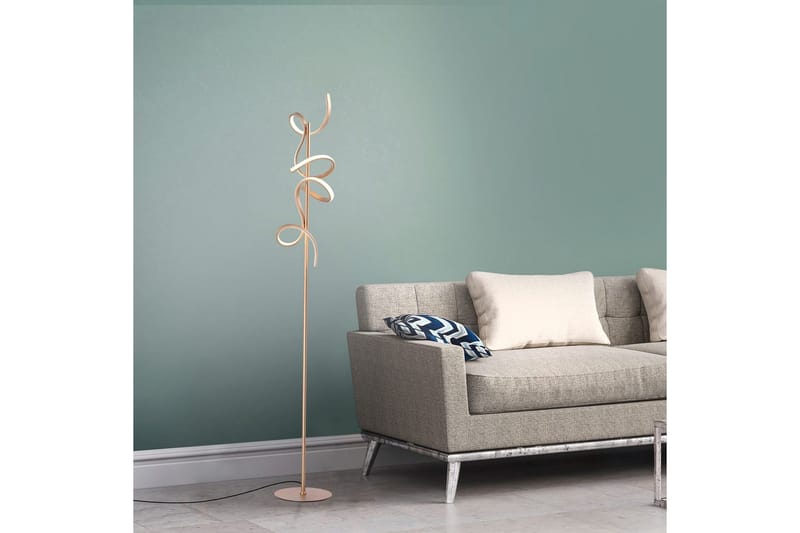 Gulvlampe Curls - 22x156x22 cm - Belysning - Lamper & indendørsbelysning - Soveværelse lampe