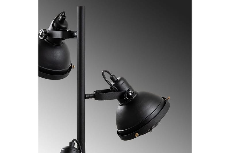 Gulvlampe Desten Sort - Sort - Belysning - Lamper & indendørsbelysning - Soveværelse lampe
