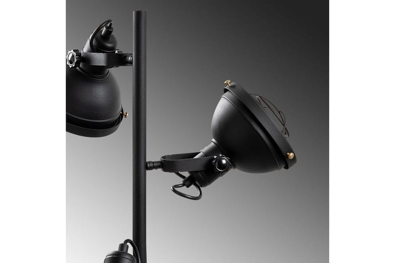 Gulvlampe Desten Sort - Sort - Belysning - Lamper & indendørsbelysning - Soveværelse lampe