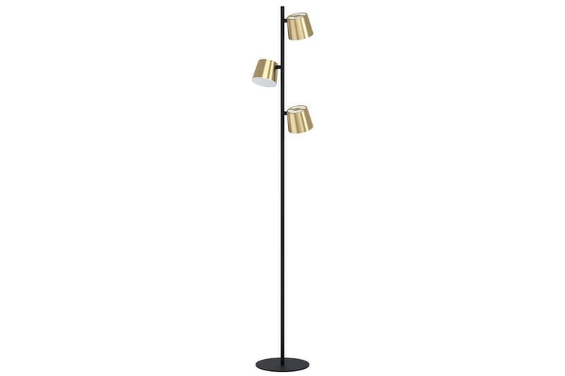Gulvlampe Eglo Altamira Sort/Messing - Belysning - Lamper & indendørsbelysning - Soveværelse lampe