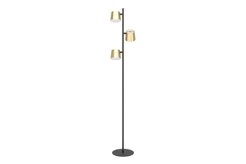 Gulvlampe Eglo Altamira Sort/Messing - Belysning - Lamper & indendørsbelysning - Soveværelse lampe