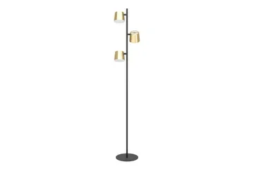 Gulvlampe Eglo Altamira Sort/Messing - Belysning - Lamper & indendørsbelysning - Soveværelse lampe