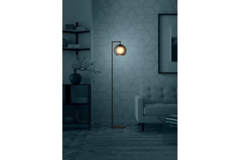 Gulvlampe Eglo Arangona Sort/Grå - Belysning - Lamper & indendørsbelysning - Soveværelse lampe