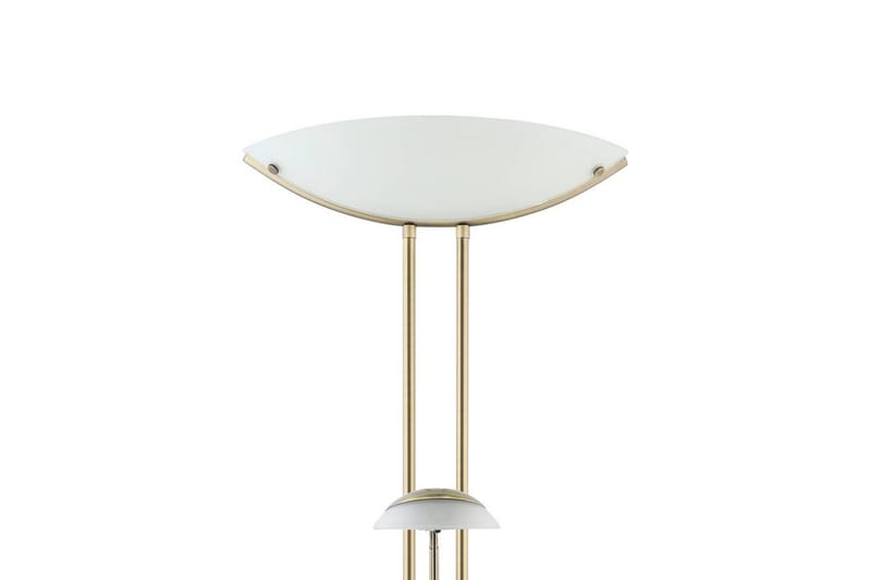 Gulvlampe Eglo Baya Bronzeret Hvid - Hvid/Mørkegrå - Belysning - Lamper & indendørsbelysning - Gulvlampe & standerlampe - Toarmet gulvlampe