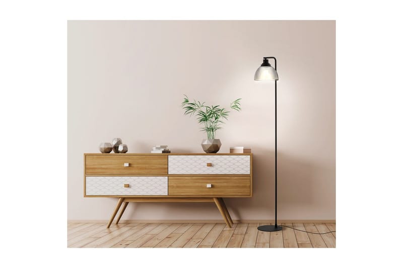 Gulvlampe Eglo Beleser - Sort - Belysning - Lamper & indendørsbelysning - Soveværelse lampe