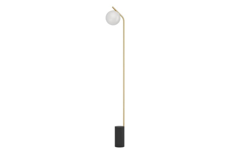 Gulvlampe Eglo Betulia Sort/Messing Opalhvid - Belysning - Lamper & indendørsbelysning - Soveværelse lampe