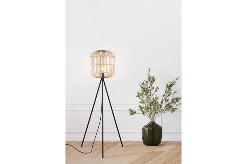 Gulvlampe Eglo Bordesley - Sort - Belysning - Lamper & indendørsbelysning - Soveværelse lampe