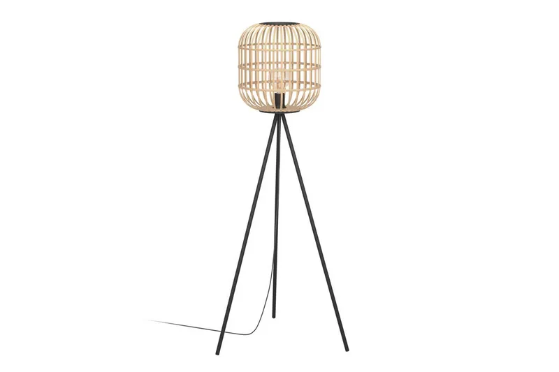 Gulvlampe Eglo Bordesley, Sort