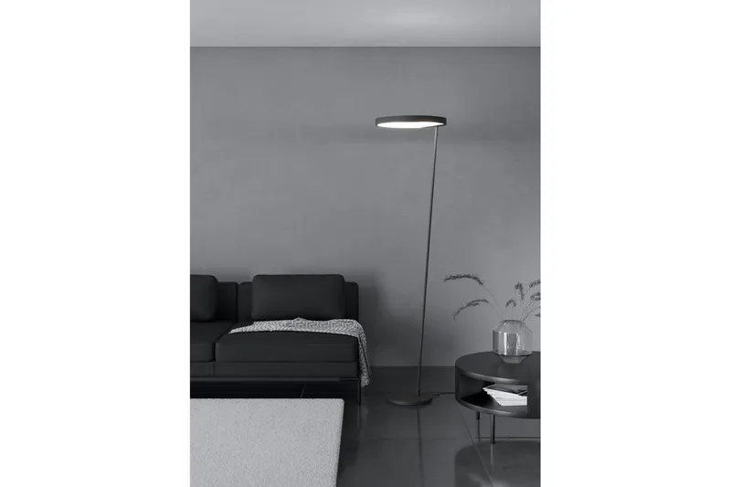 Gulvlampe Eglo Caredara Sort - Belysning - Lamper & indendørsbelysning - Soveværelse lampe