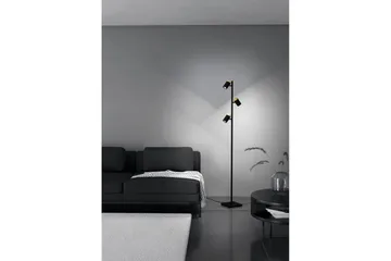 Gulvlampe Eglo Cartagena Sort/Træ med 3 Lamper - Belysning - Lamper & indendørsbelysning - Soveværelse lampe