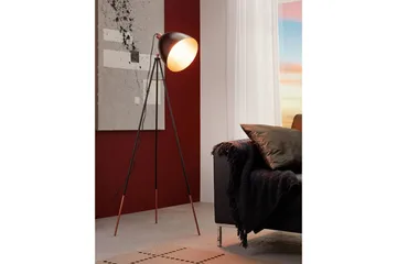 Gulvlampe Eglo Chester - Sort/Kobber - Belysning - Lamper & indendørsbelysning - Soveværelse lampe