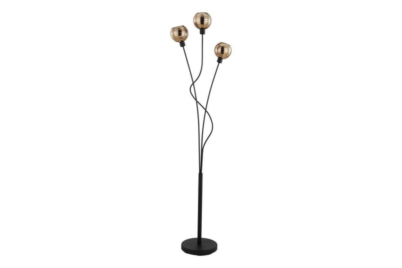 Gulvlampe Eglo Creppo Guld/Sort - Belysning - Lamper & indendørsbelysning - Soveværelse lampe