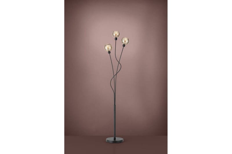 Gulvlampe Eglo Creppo Guld/Sort - Belysning - Lamper & indendørsbelysning - Soveværelse lampe