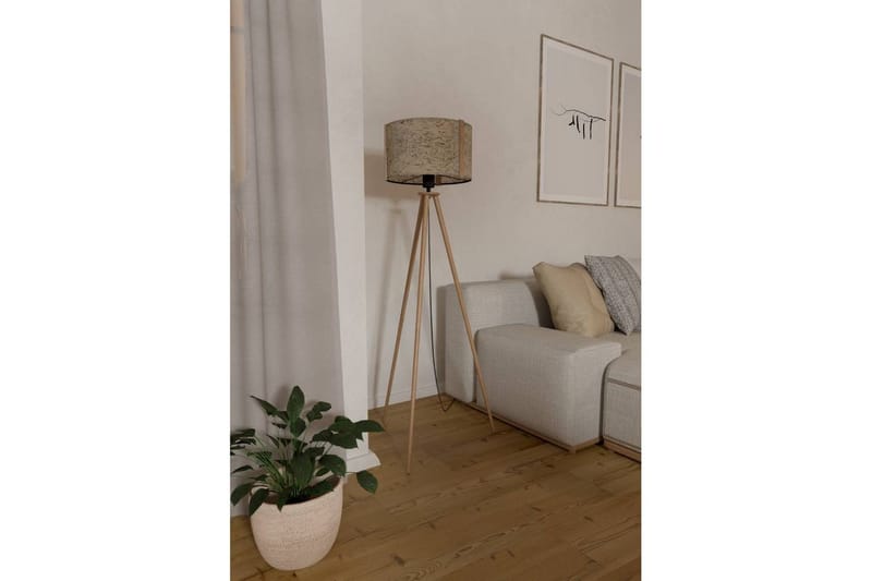 Gulvlampe Eglo Hontongas Brun - Belysning - Lamper & indendørsbelysning - Soveværelse lampe