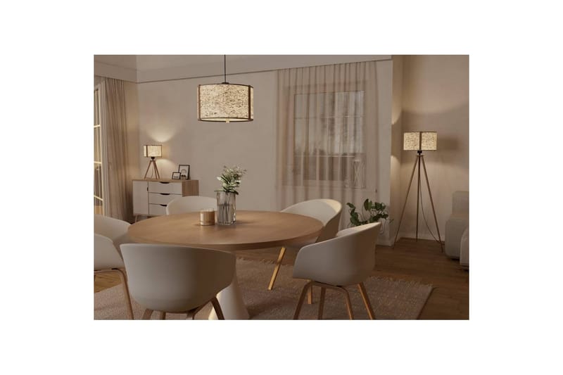 Gulvlampe Eglo Hontongas Brun - Belysning - Lamper & indendørsbelysning - Soveværelse lampe